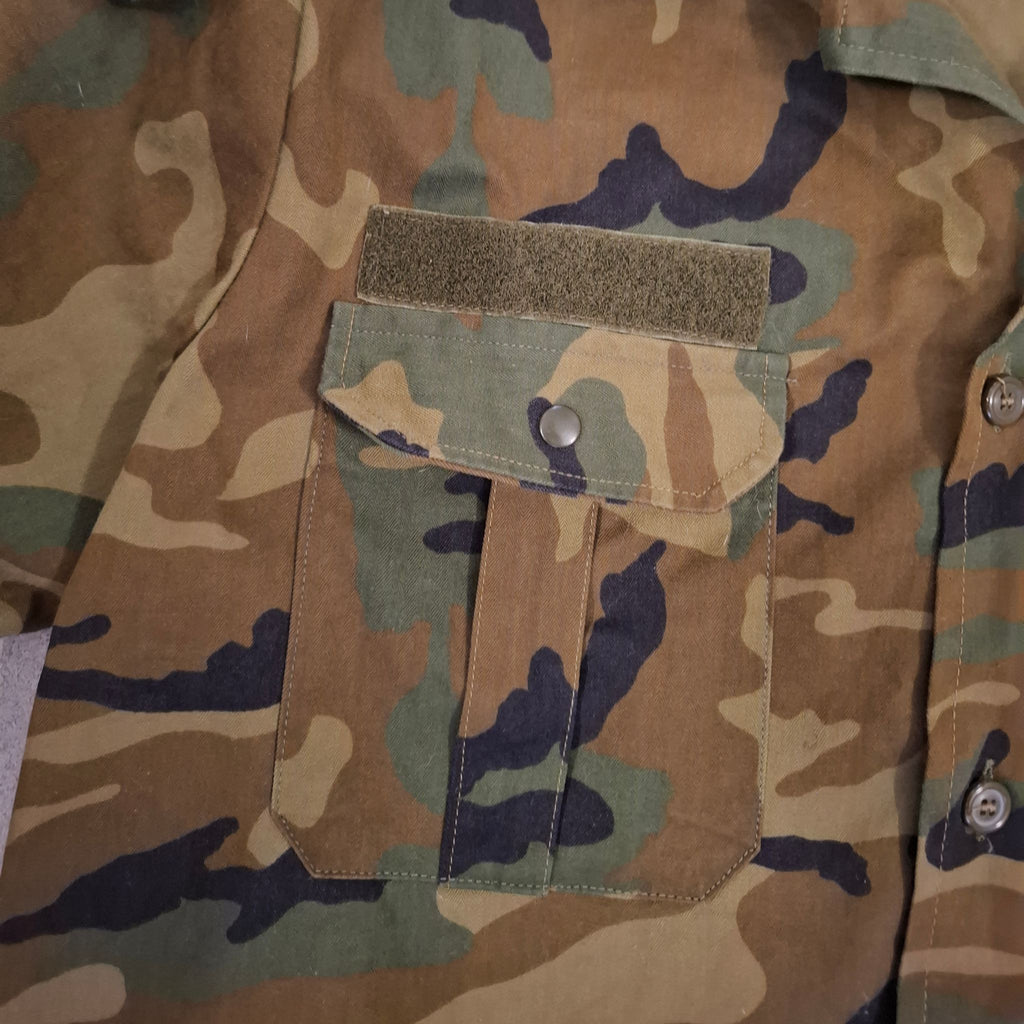 Spanish Army "Ejercito de Tierra" Camouflage Short-sleeve Shirt Size M