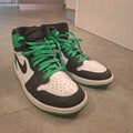 Jordan 1 High "Lucky Green" Size 44 (US 10) *with crease protectors*
