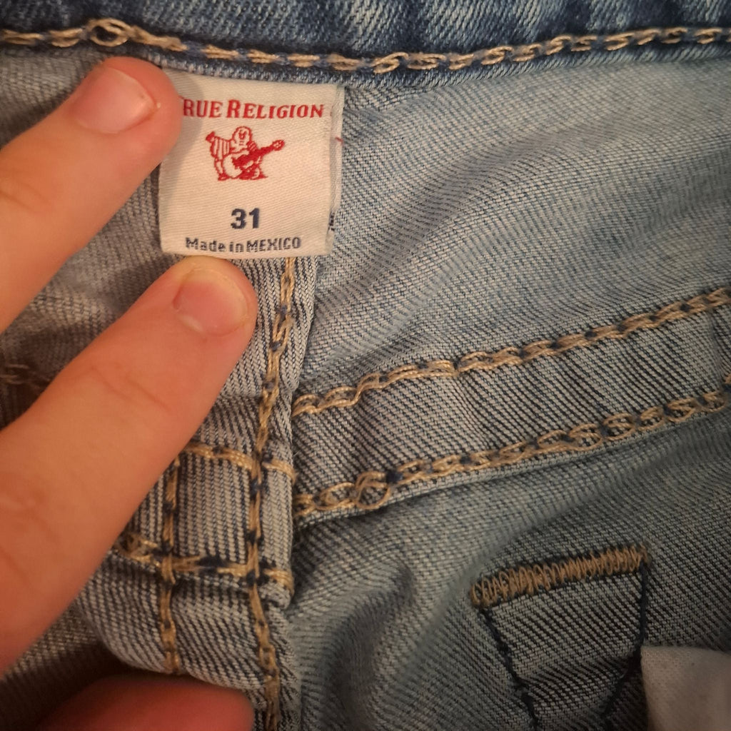 True Religion "Devin" Straight-cut jeans W31