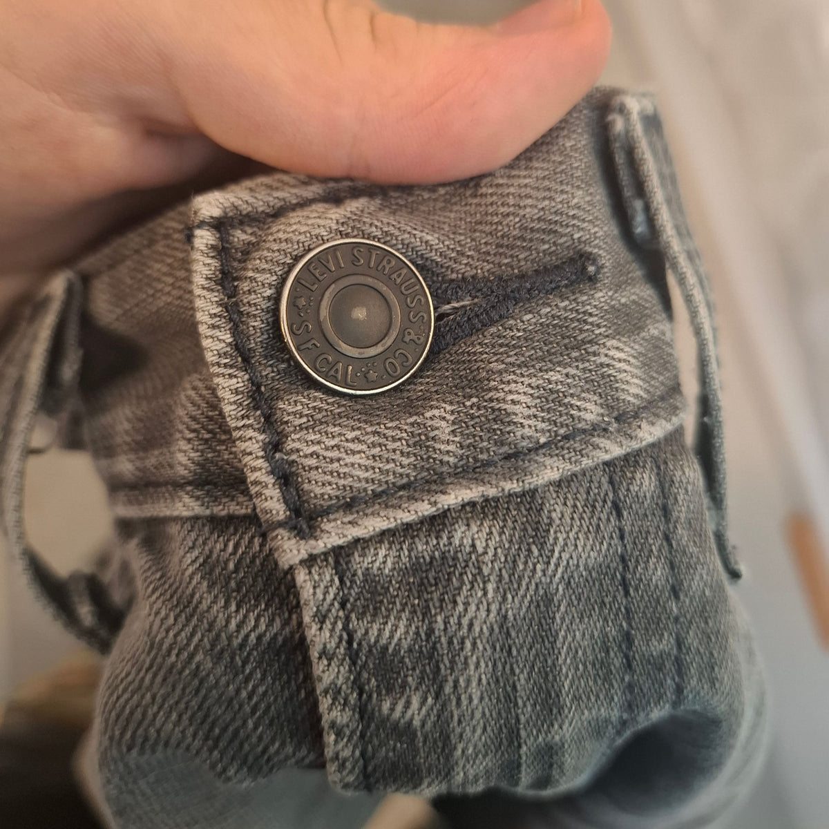 Levi's 513 jeans W30 L30 Grey